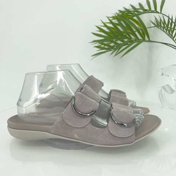 Vionic Corlee Slide Sandals Women Size 8 Gray Comfort Beach Summer Shoes Comfort - Picture 3 of 15
